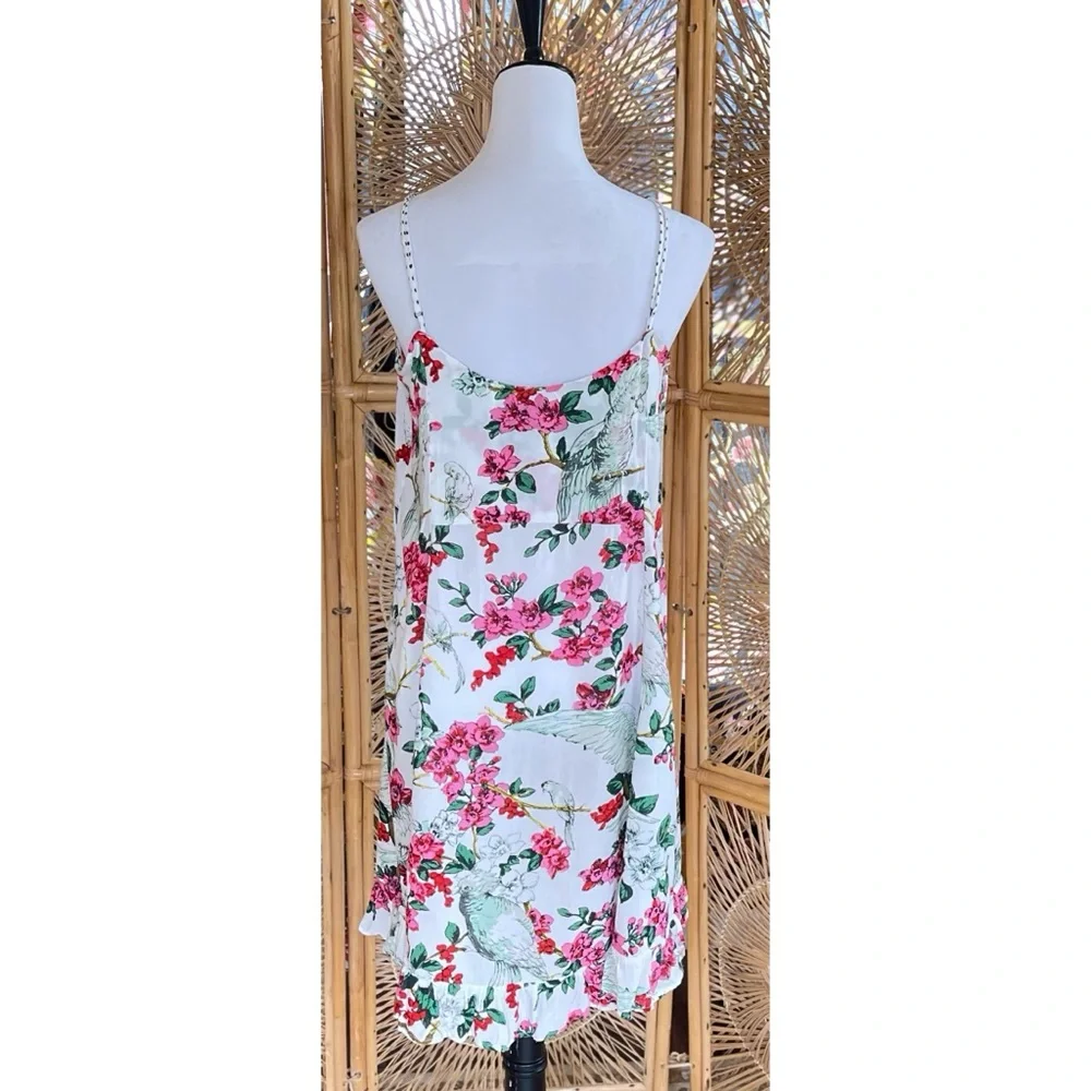 Anthropologie Layla Floral Slip Sleep Dress Size Medium - Picture 4 of 6